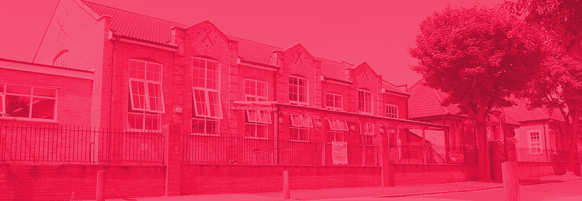 A row of redbrick terraced houses